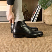 Black Balmoral Boot