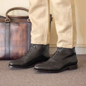 Black Balmoral Boot