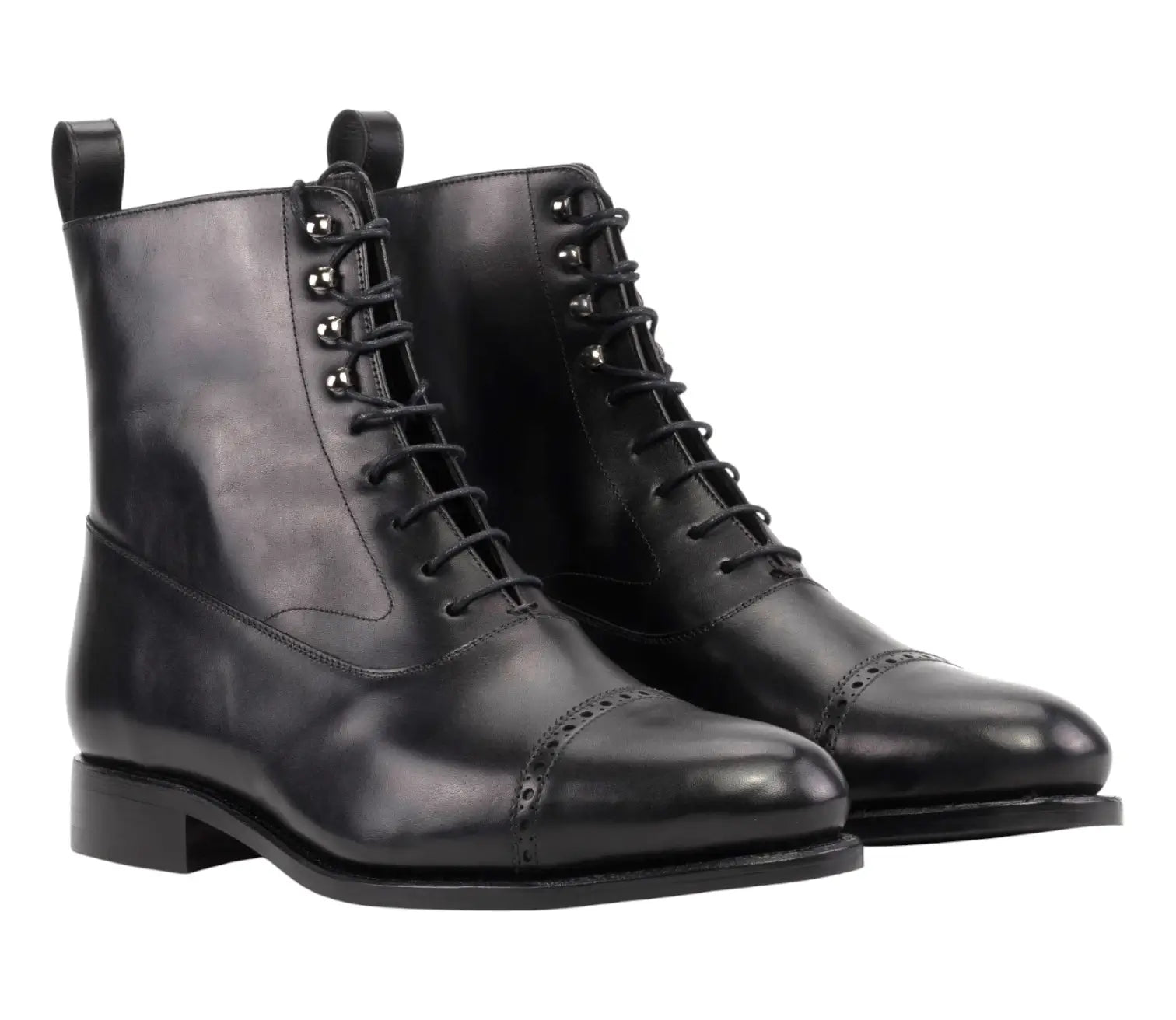 Black Balmoral Boot