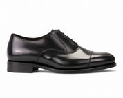 Black Oxford Cap Toe