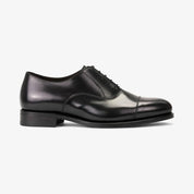 Black Oxford Cap Toe