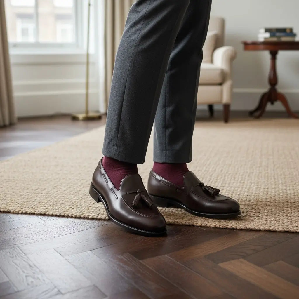 Brown Leather Loafers