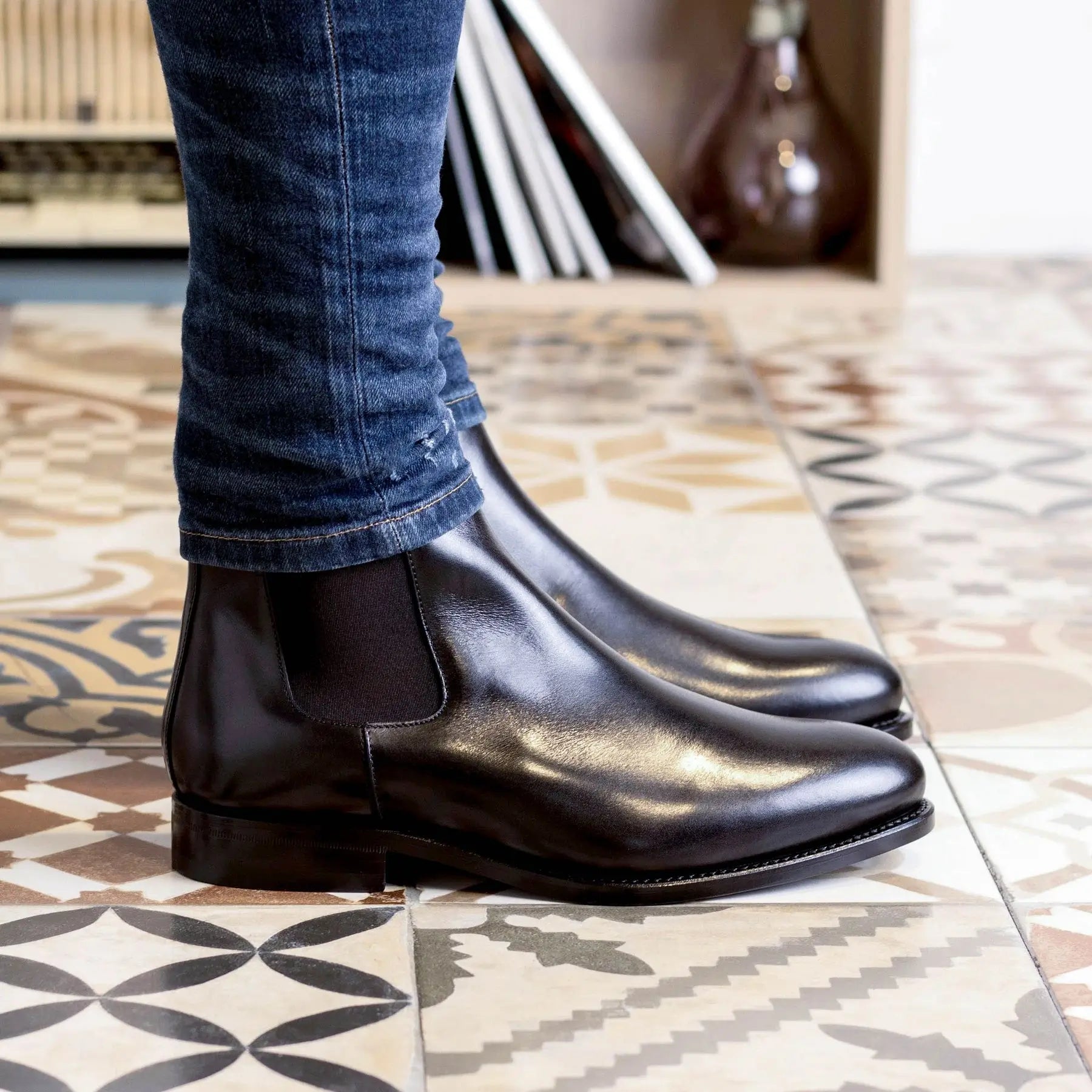 Black Chelsea Boot