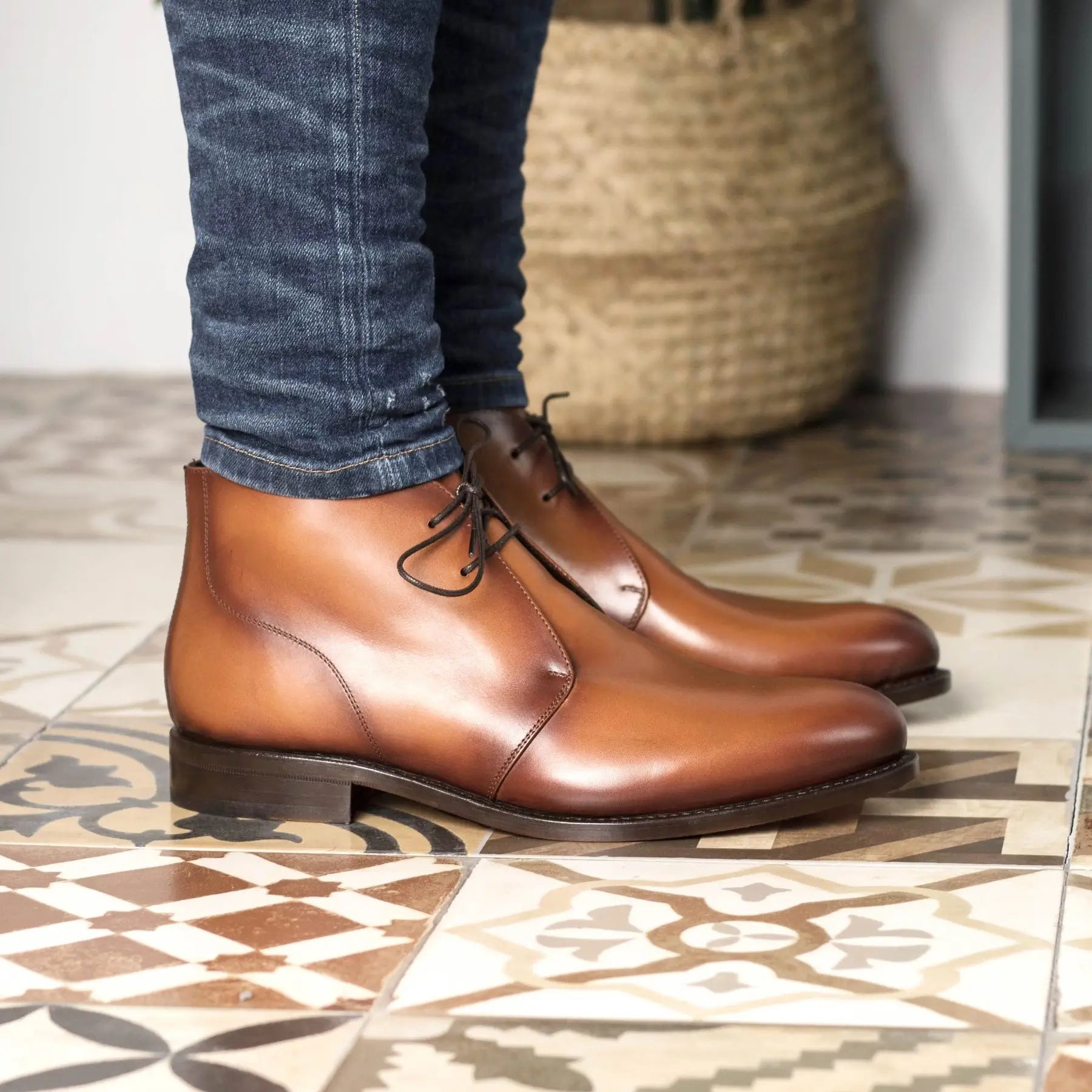Tan Chukka Boot