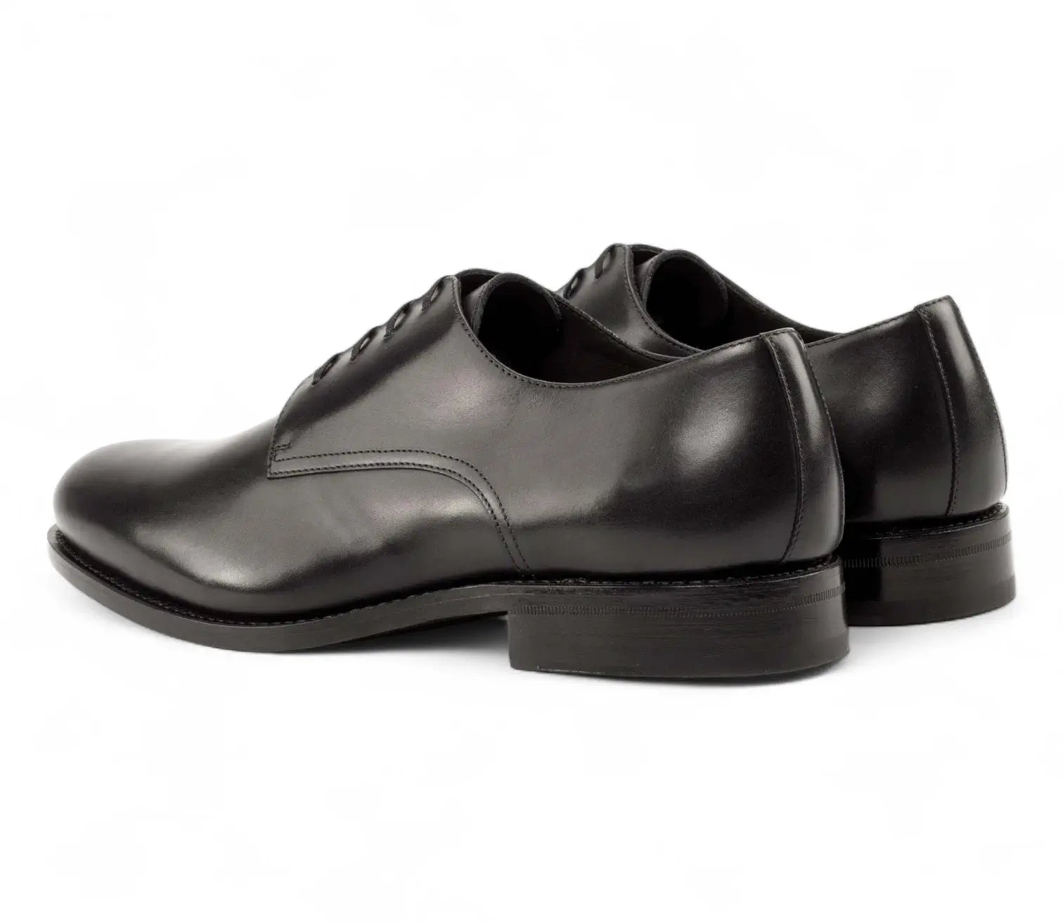 Black Derby – Handmade Lux Calf Leather