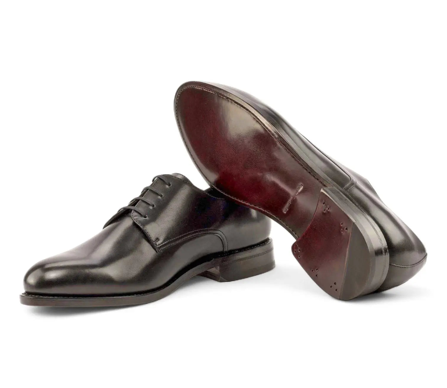 Black Derby – Handmade Lux Calf Leather