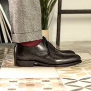 Black Derby – Handmade Lux Calf Leather