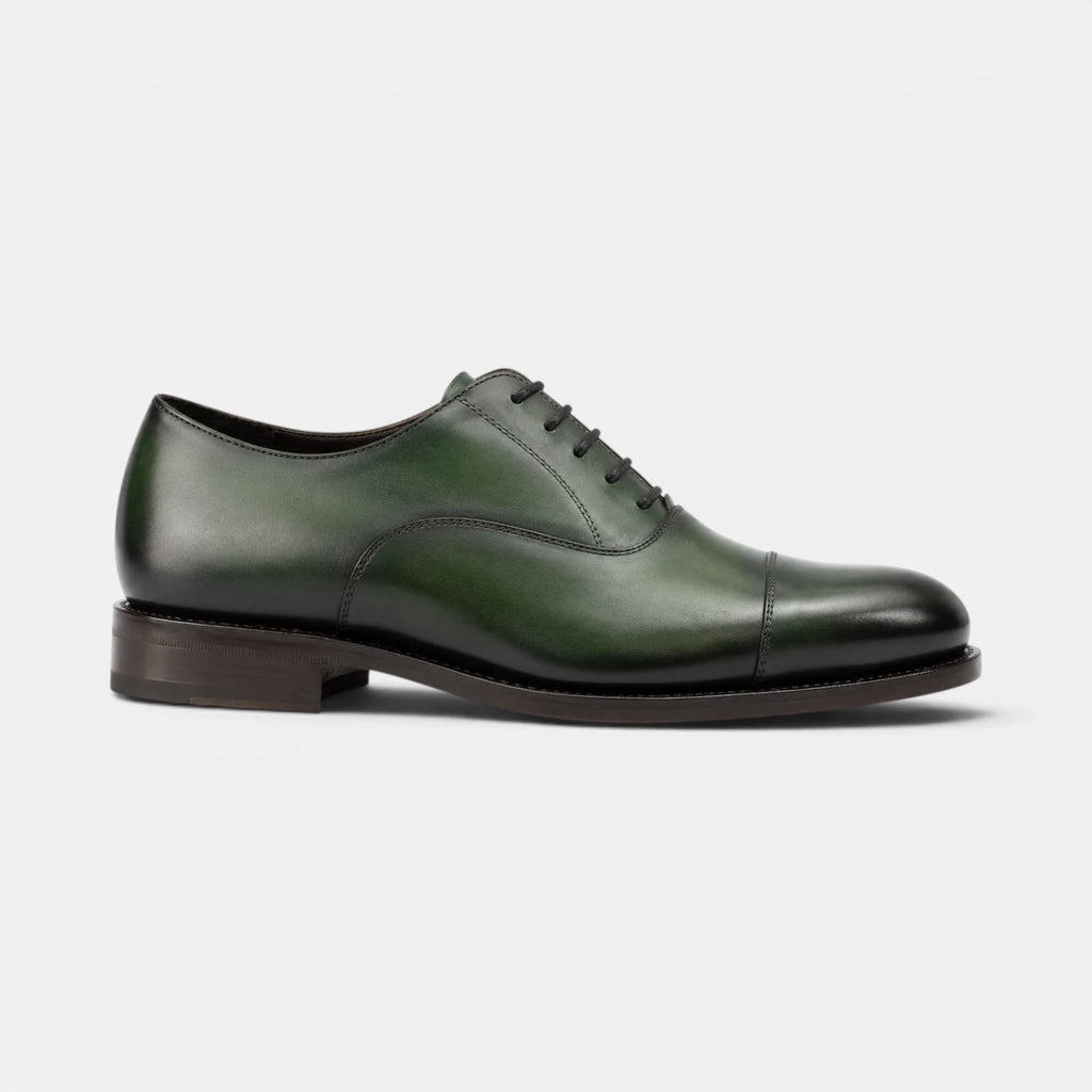 Forest Green Oxford Cap Toe
