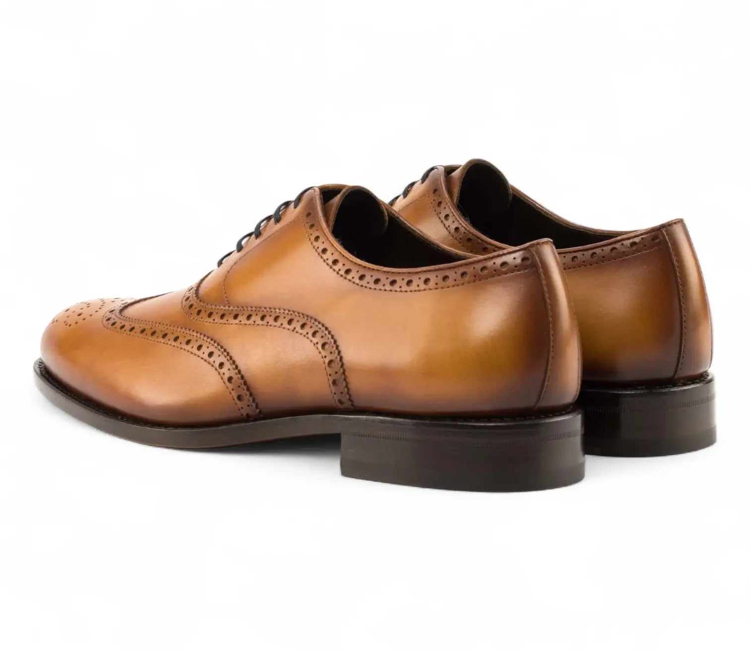 Tan Oxford – Full Brogue (Burnished)