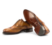 Tan Oxford – Full Brogue (Burnished)