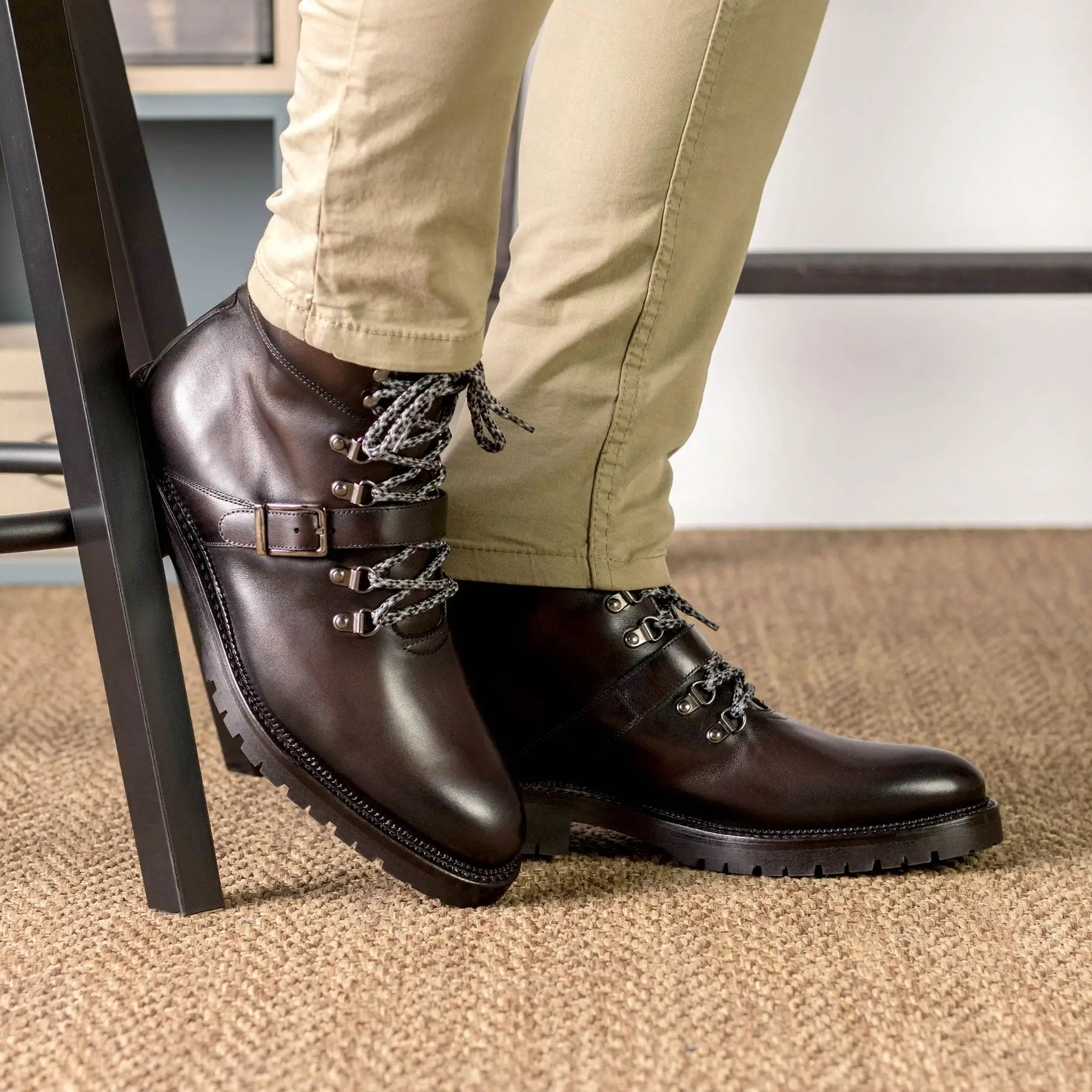 Brown Hiking Boot