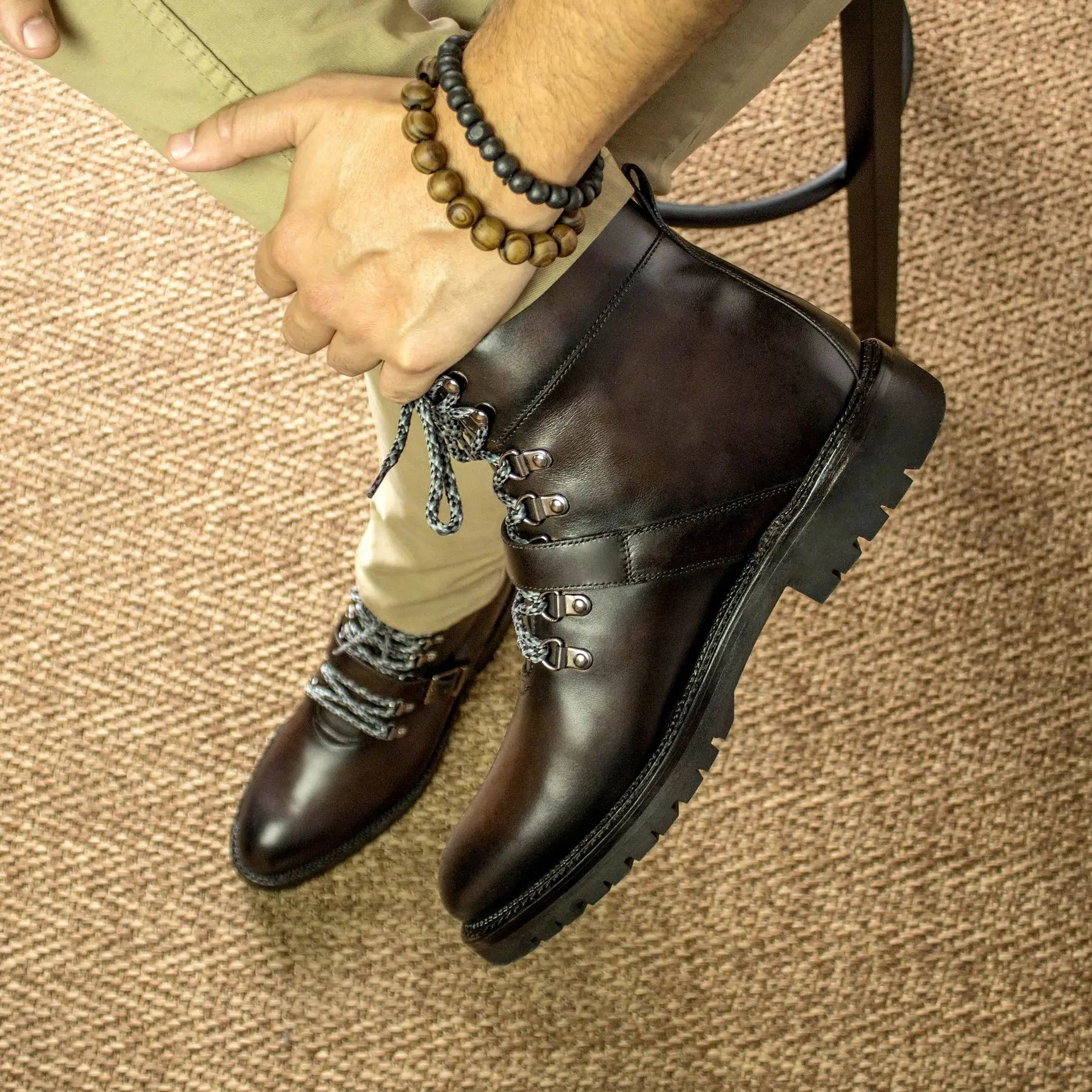 Brown Hiking Boot