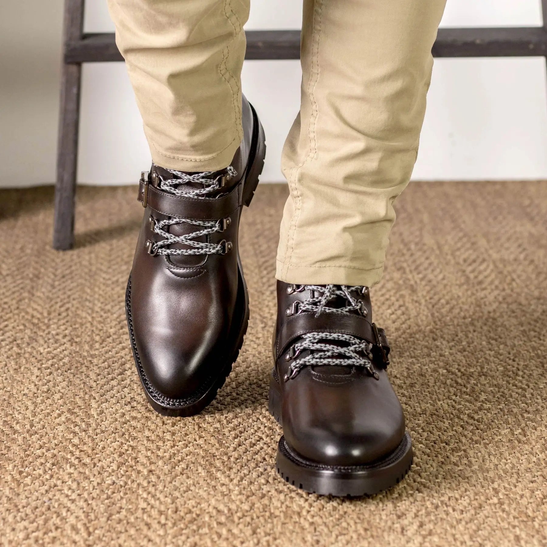 Brown Hiking Boot
