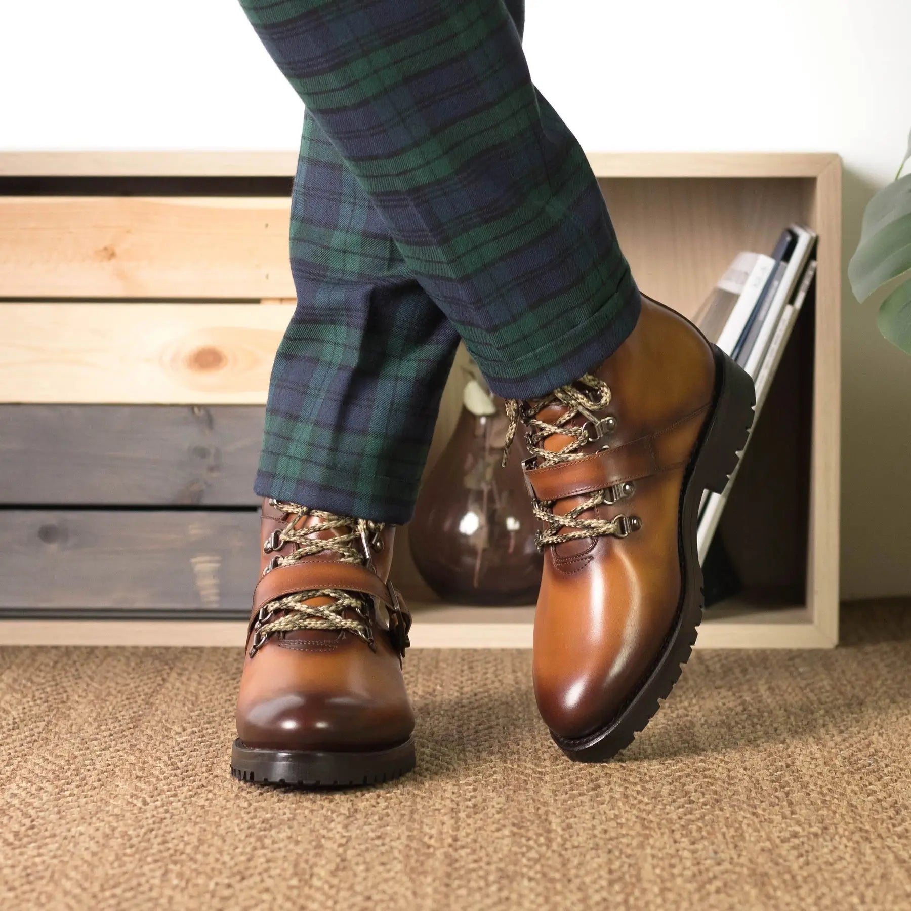 Tan Hiking Boot