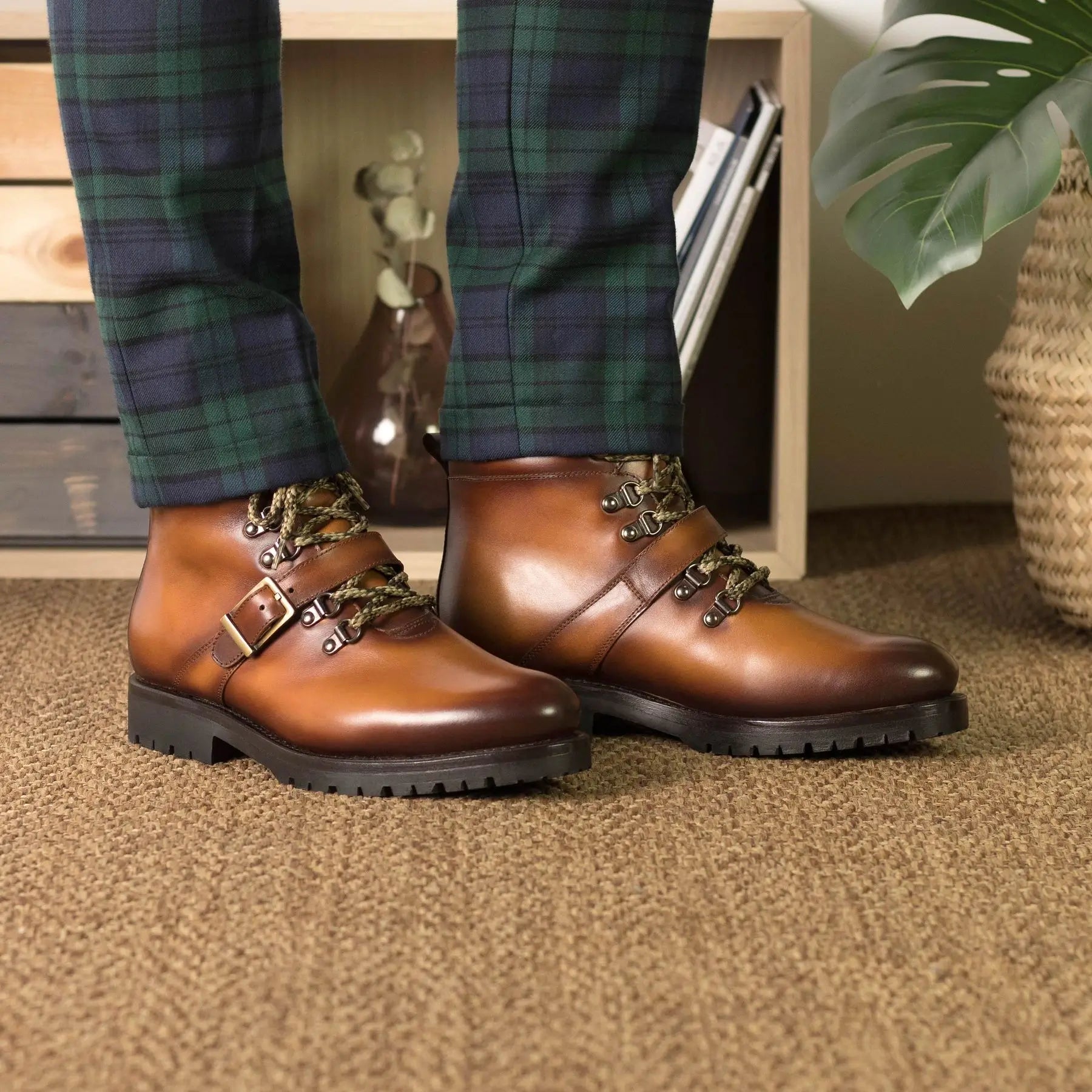 Tan Hiking Boot