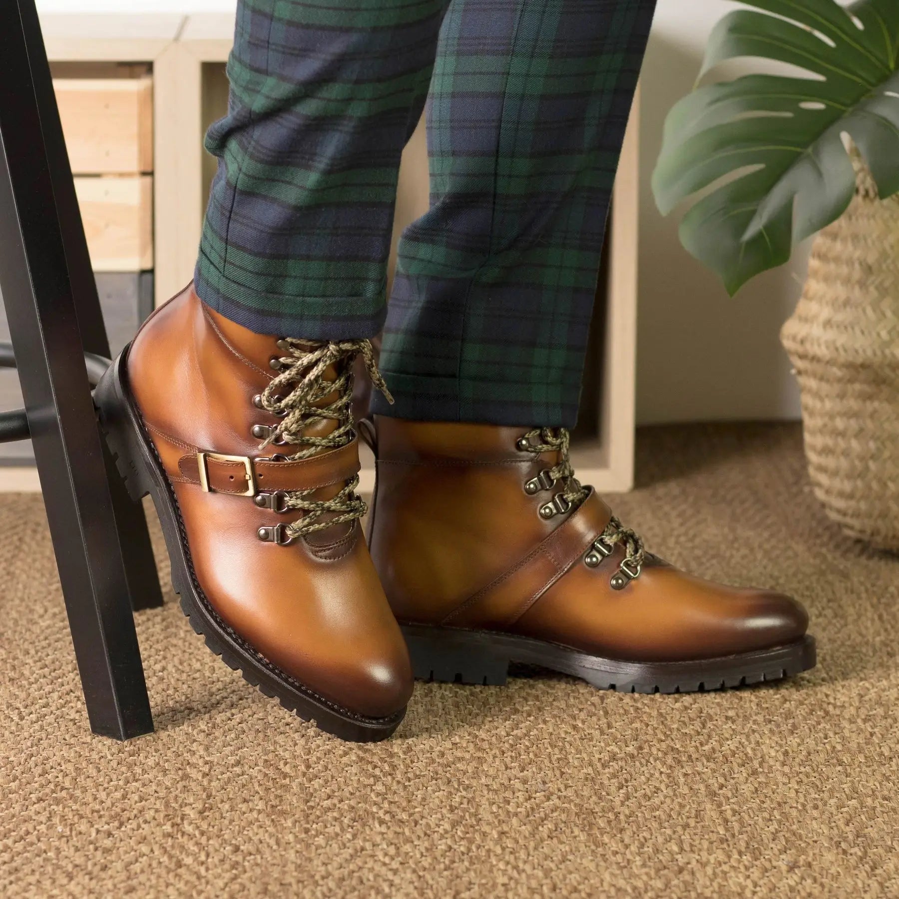 Tan Hiking Boot
