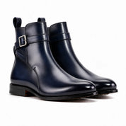 Navy Blue Jodhpur Boots