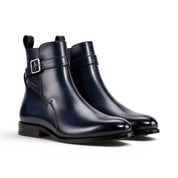 Navy Blue Jodhpur Boots