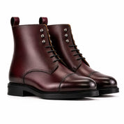 Burgundy Jumper Boots