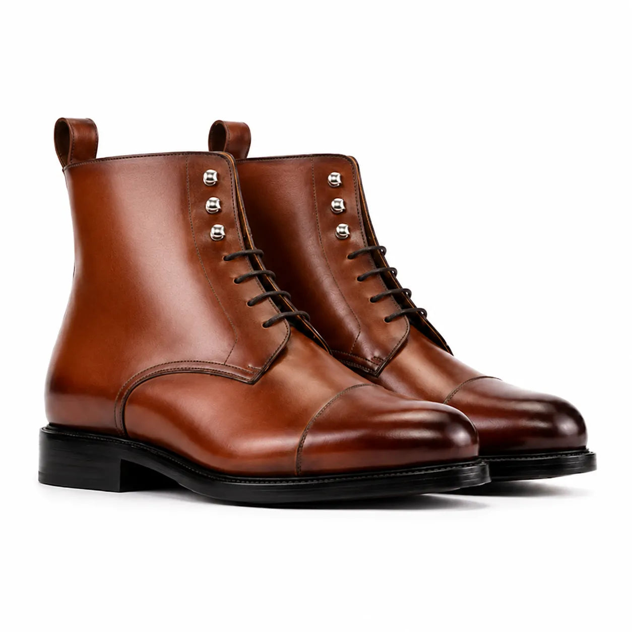 Cognac Jumper Boots