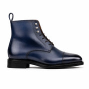 Navy Blue Jumper Boots