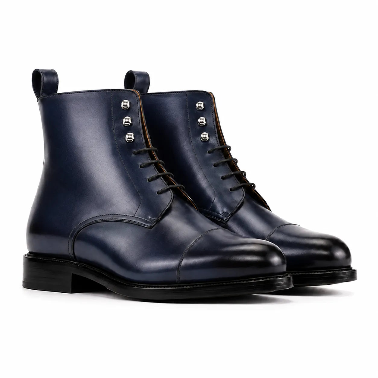 Navy Blue Jumper Boots