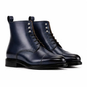 Navy Blue Jumper Boots