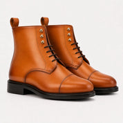 Tan Jumper Boots