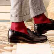 Black Leather Loafers
