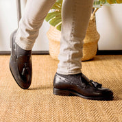 Black Leather Loafers