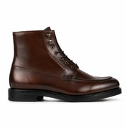 Dark Brown Moc Toe Boots