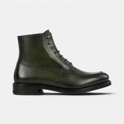 Forest Green Moc Toe Boots