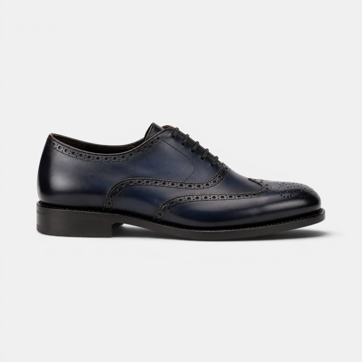 Navy Blue Oxford – Full Brogue