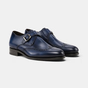 Navy Blue Single Monk