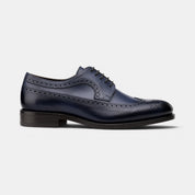Navy Blue Longwing Blucher