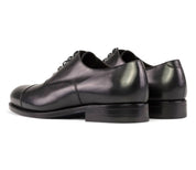 Black Oxford Cap Toe