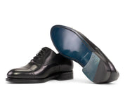 Black Oxford Cap Toe