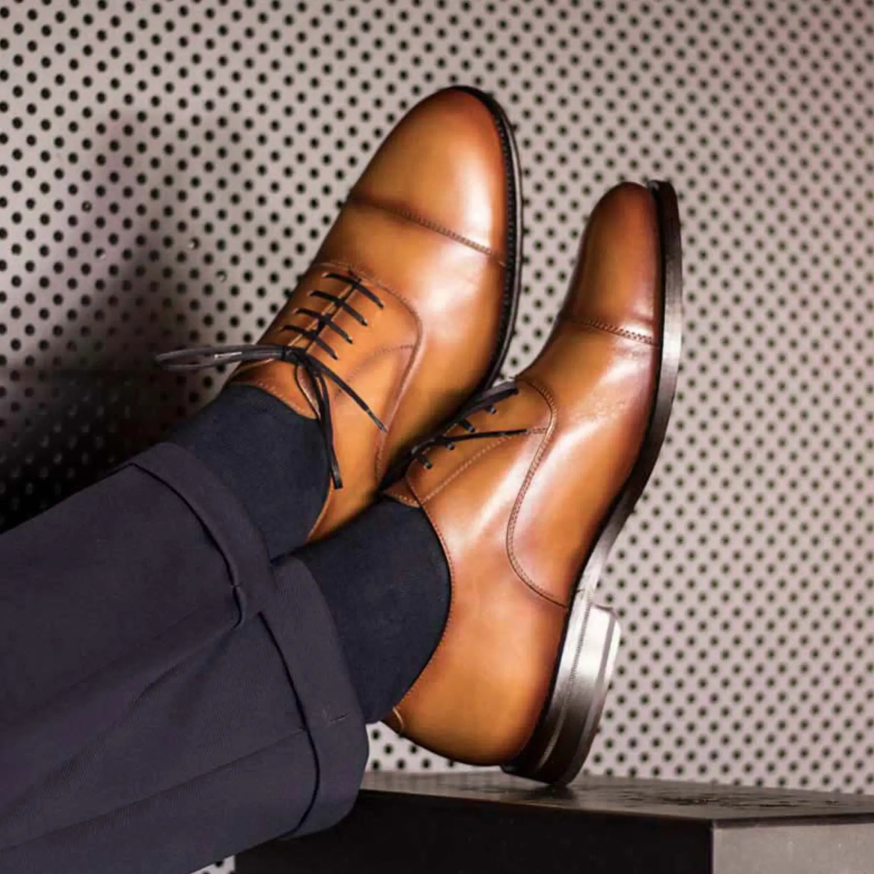 Tan Oxford Cap Toe