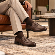 Brown Penny Loafers