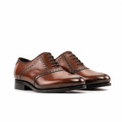 Dark Brown Saddle Shoes