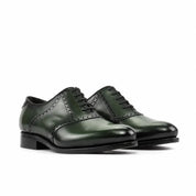 Forest Green Saddle Shoes