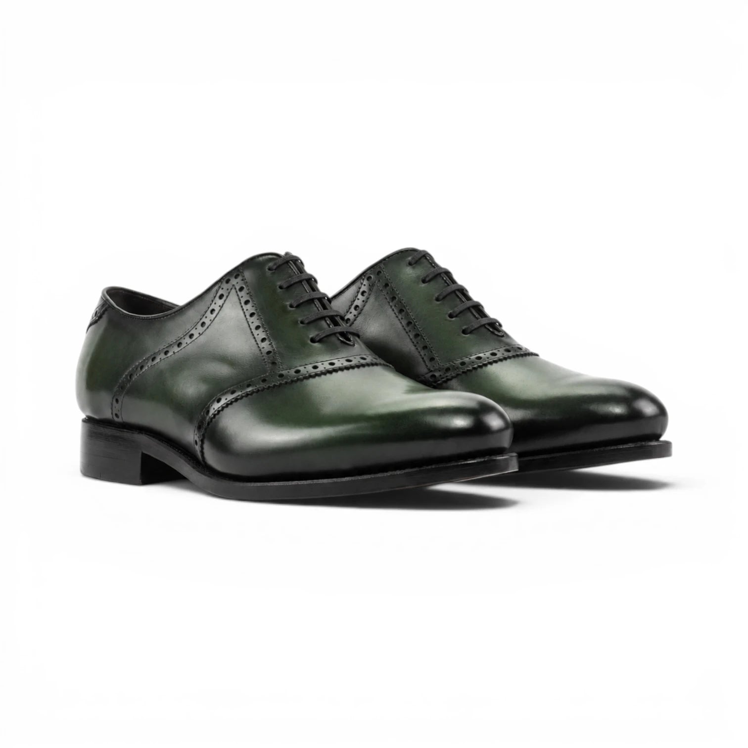 Forest Green Saddle Shoes