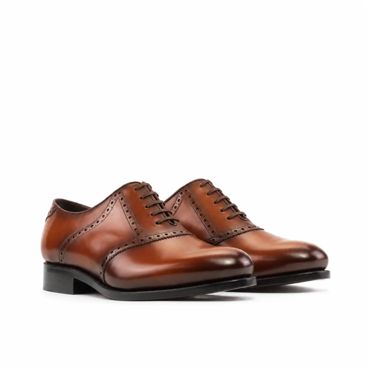 Cognac Saddle Shoes