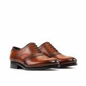 Cognac Saddle Shoes