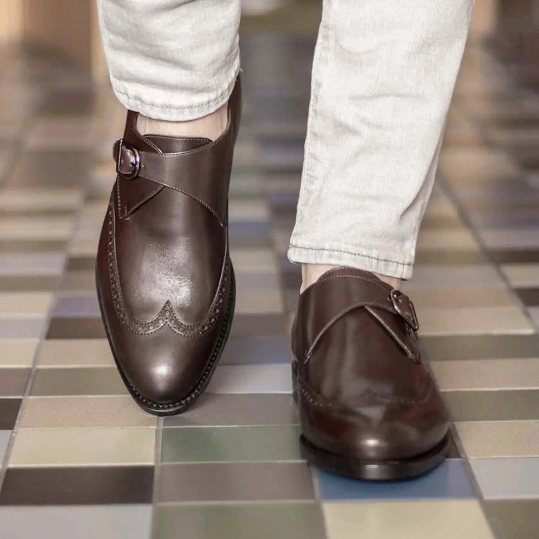 Brown Single Monk