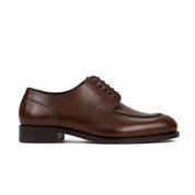 Dark Brown Derby Split Toe Shoes