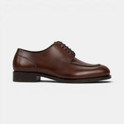 Dark Brown Derby Split Toe Shoes