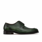 Forest Green Derby Split Toe Shoes