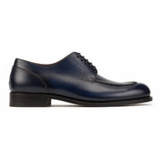 Navy Blue Derby Split Toe Shoes