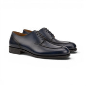 Navy Blue Derby Split Toe Shoes